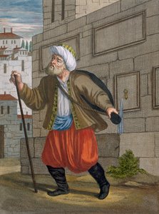 ジェラルドスコティン（1671-1716）、1707-08によって彫刻された、シャルルドフェリオール作の「レヴァントのさまざまな国を表す百枚の版画のコレクション」の坂59版 作： Jean Baptiste Vanmour